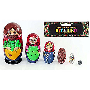 Matrioszka Repka, 6 lalek