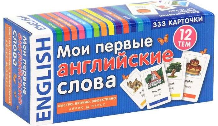Zestaw karteczek - Moje pierwsze angielskie słowa (333 karteczki)