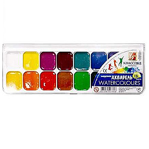 Watercolor Classic 16 colors without brush
