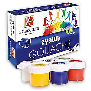 Gouache Klassik 6 Farben 20 ml