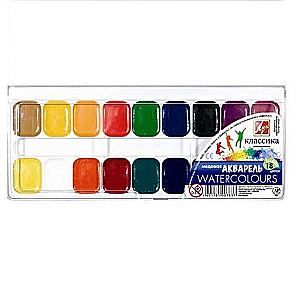 Watercolor Classic 18 colors without brush