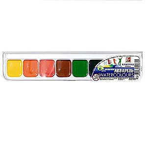 Watercolor Classic 8 colors without a brush