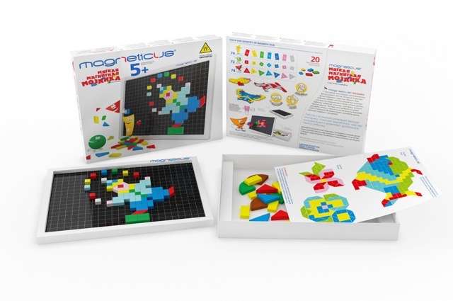 Magnētiskā mozaīka Magneticus 5+ 7 krāsas