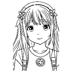 Bohaterowie anime: rysuj i koloruj. Notatnik do twórczości