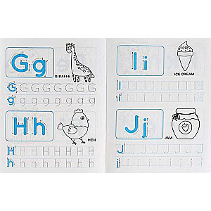 Writing Printed Letters and Numbers. English Language