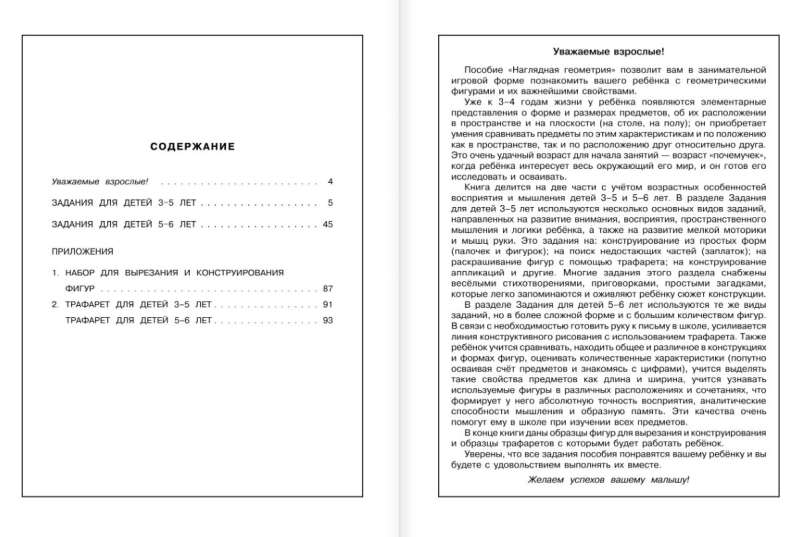 Visual Geometry for Children Aged 4-6
