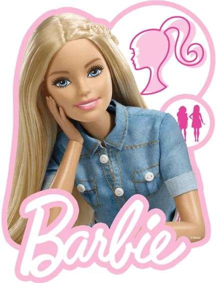 Puzzle 50 Wood Craft Junior Trefl: Piękna Barbie
