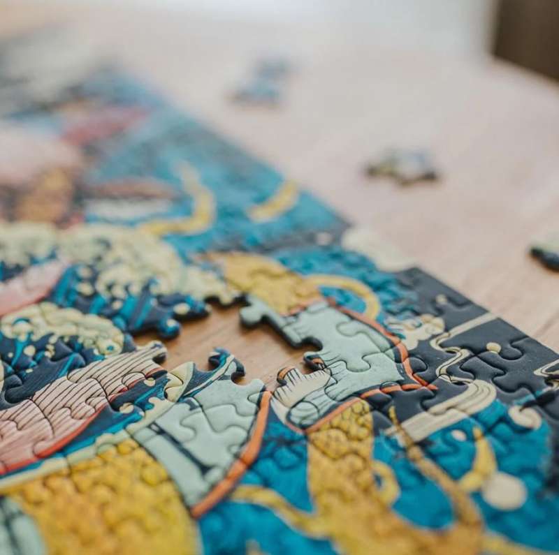 Puzzle 500 Velvet Trefl: Impetuous World Life