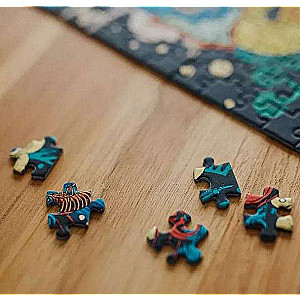 Puzzle 500 Velvet Trefl: Drzemka tygrysa