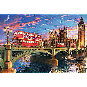 Puzzle 500+1 Trefl: Pałac Westminsterski, Big Ben
