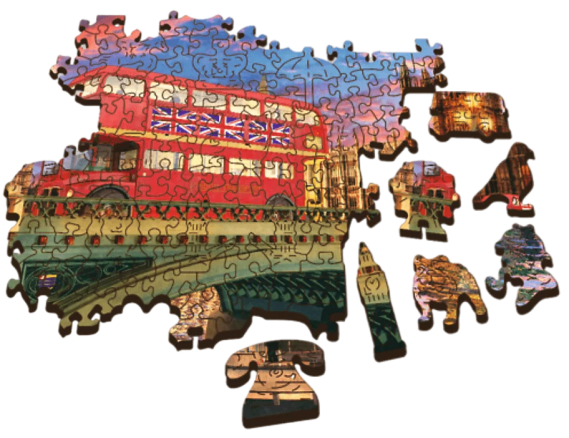 Puzzle 500+1 Trefl: Pałac Westminsterski, Big Ben
