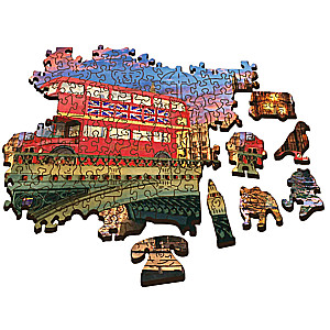 Puzzle 500+1 Trefl: Pałac Westminsterski, Big Ben