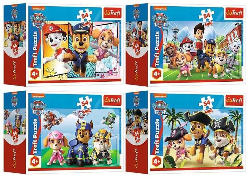 Puzzle 54 mini Trefl: Be like Paw Patrol
