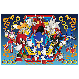 Puzzle 104 Super Shape XL Trefl: Sonic's World