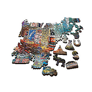 Puzzle 1000 Trefl: Nowy Jork - Kolaż