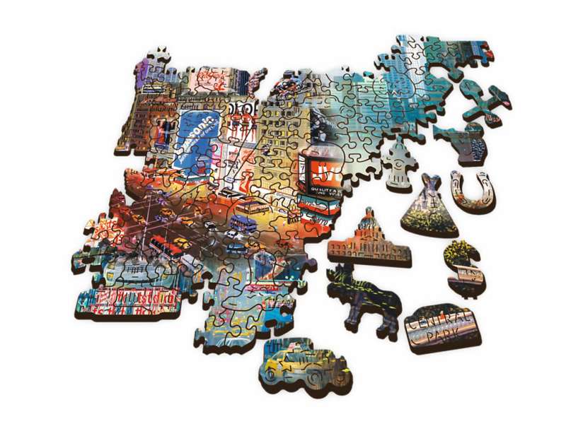 Puzzle 1000 Trefl: Nowy Jork - Kolaż