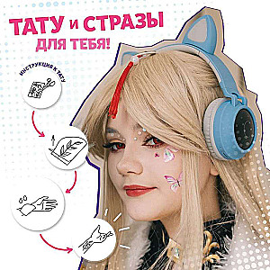 Zestaw książek z naklejkami „Stylista anime”