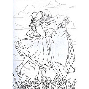 Anime Art. Wind in the Clouds. A Creative Book in the Style of Masterpieces of Japanese Animation