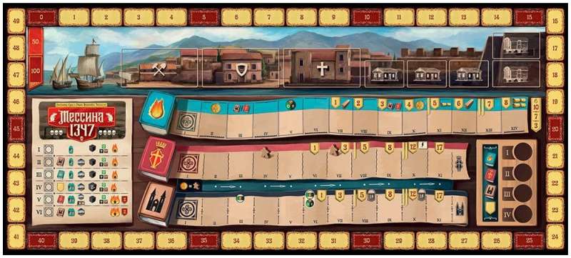 Board Game - Messina 1347