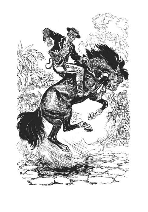 Jātnieks bez galvas. Jūras vilcēns