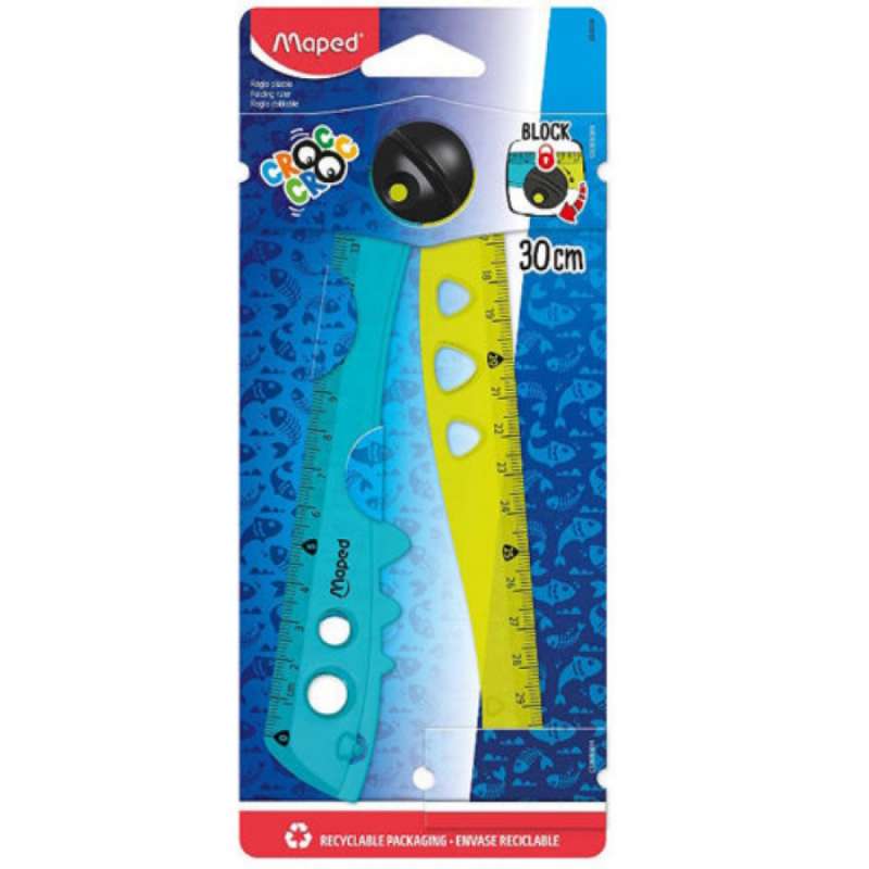 MAPED Croc Croc 15-30 cm lineāls