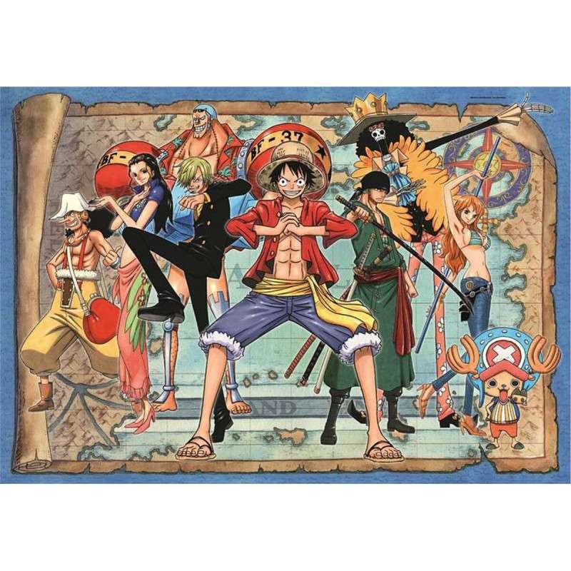 Puzzle 500 Clementoni: Anime One Piece
