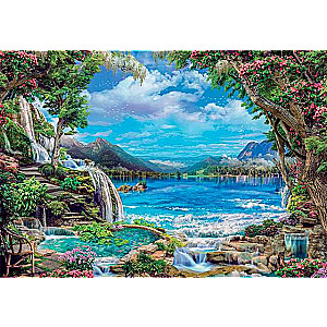Puzzle 2000 Clementoni: Raj na Ziemi