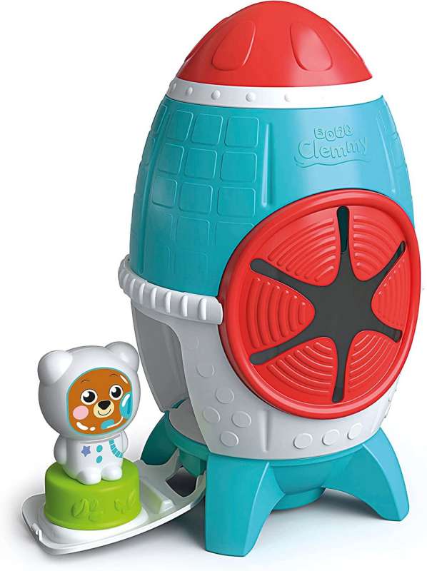 Rozwijająca zabawka Clementoni: Baby Soft Clemmy Sensory Rocket