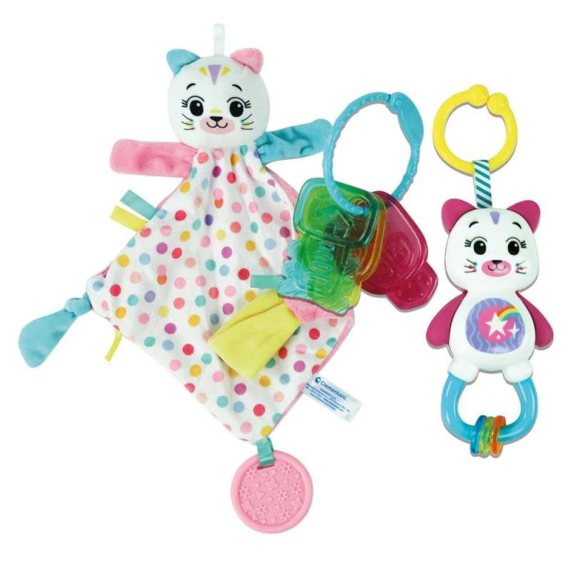 Zestaw prezentowy zabawek Clementoni: Baby Gift Set - Kitty