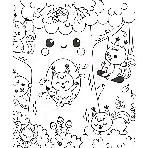 Es ļoti mīlu krāsot kawaii