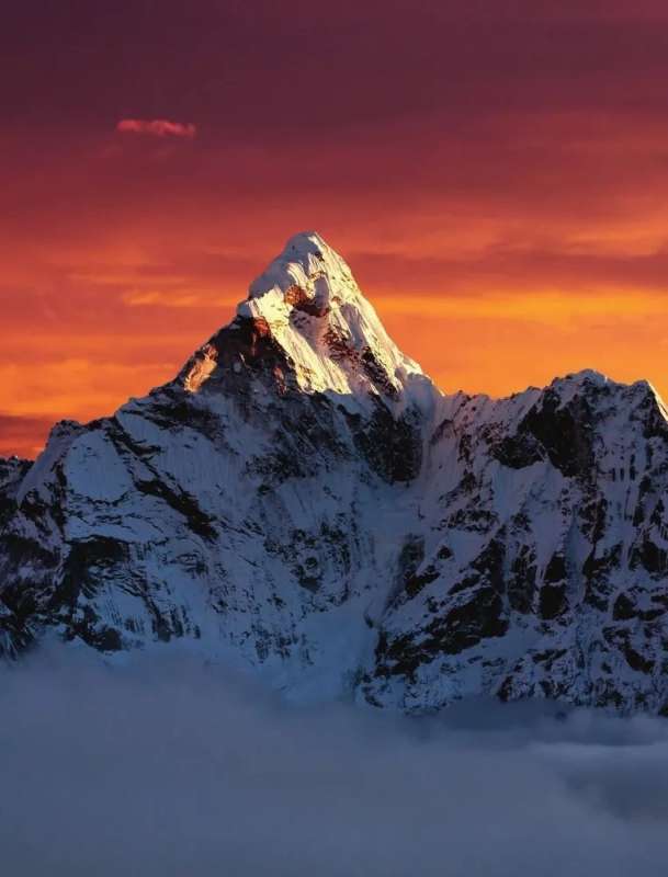 8 thousand meters above brain level. Life in the 'death zone'. Illustrated history of climbing Everest