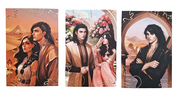 Lia Arden's Worlds (set of postcards)