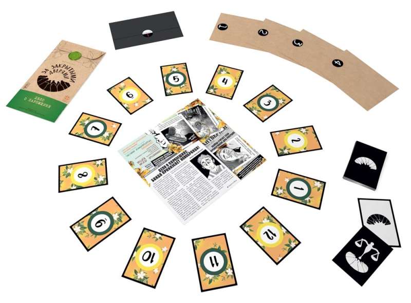 Brettspiel - Hinter verschlossenen Türen. Der Fall des Fährmanns