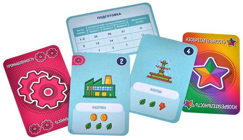 Настольная игра - Город удачи