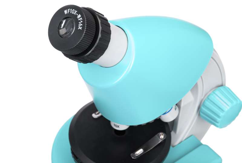 Discovery Micro Marine Microscope, 40x-640x, with a book