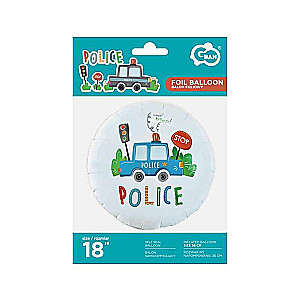 Balon foliowy 18 - Policja