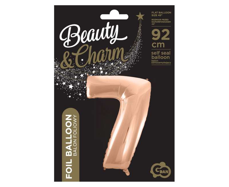 Folijas balons 45 - Cipars 7