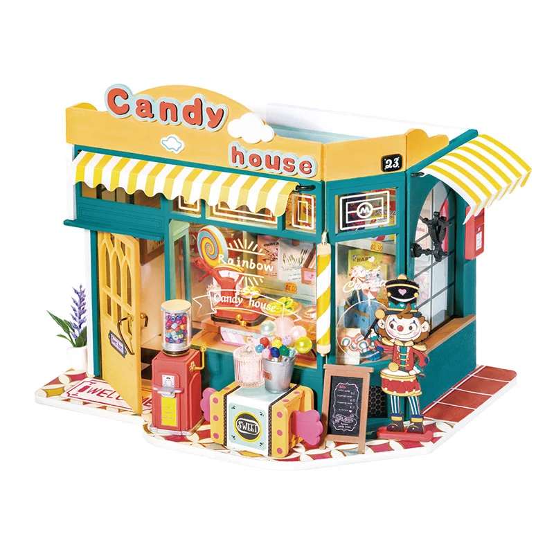 3D składana miniaturka ROBOTIME - Candy House