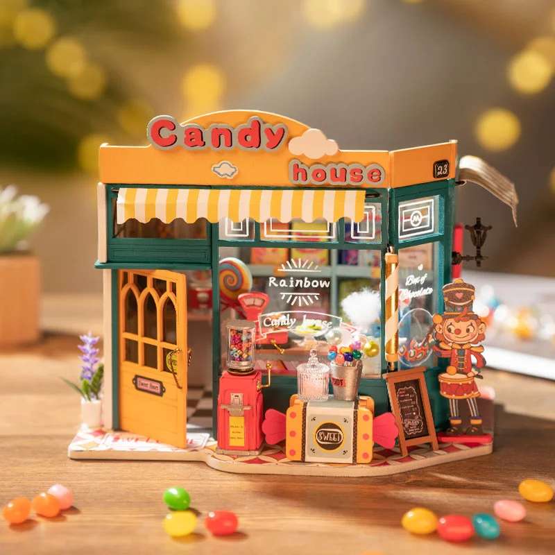 3D składana miniaturka ROBOTIME - Candy House