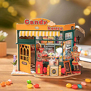 3D składana miniaturka ROBOTIME - Candy House