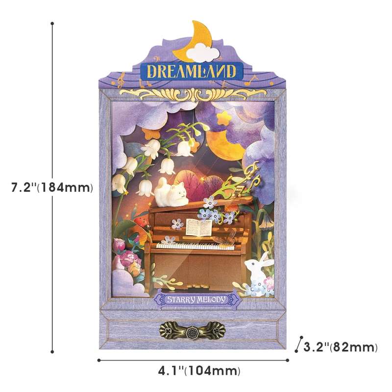 3D składana miniatura ROBOTIME - Starry Melody