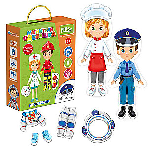 Magnetic Dress-Up Game - Professions