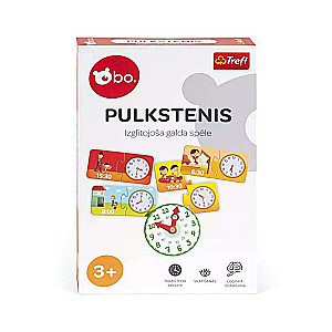 Educational Board Game - Clocks (in Latvian)