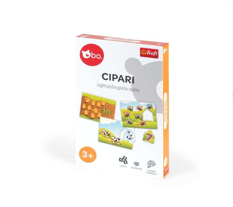 Educational Board Game - Numbers (in Latvian)