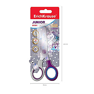 Schere ErichKrause Junior Decor Dream Unicorn, 13 cm