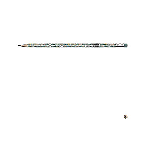 Dreieckiger Graphitstift mit Radiergummi ErichKrause Natural Life, HB