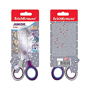 Schere ErichKrause Junior Decor Dream Unicorn, 13 cm