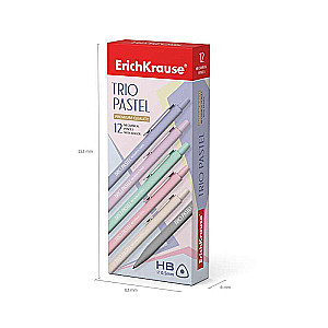 Druckbleistift, 0.5mm, Trio Pastel, HB
