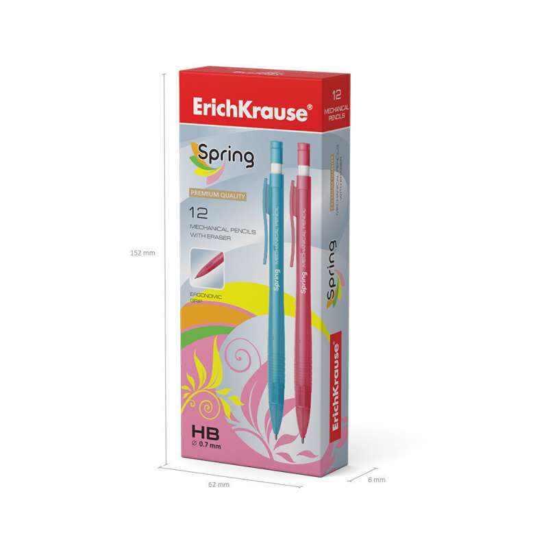 Mechanischer Bleistift, 0.7mm, XS Spring, HB