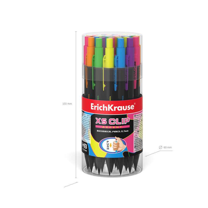 Mechanischer Bleistift, 0,7 mm, XS Clip Accent, HB